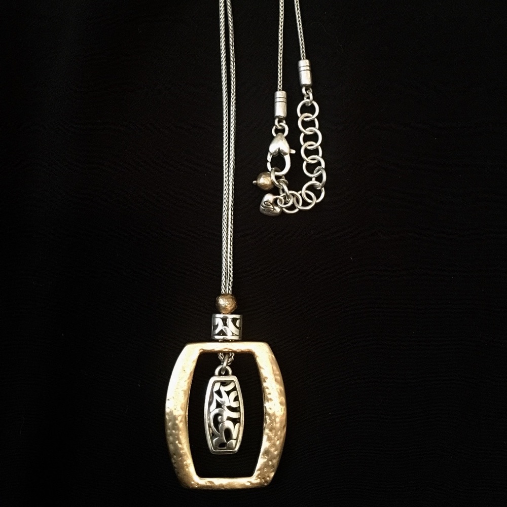 Silver and Gold plated necklace